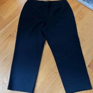 Eileen Fisher Woman Black Knit Pants 2X